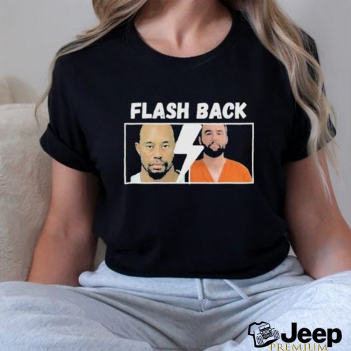 Flash Back Tiger Golf Mugshot Shirt