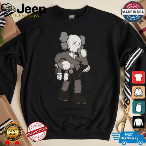 Flash sale bearbrick brown t shirt