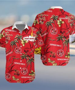 Fleetwood Town F.C Hawaiian Shirt Custom Name Trending For Men Women Gift Summer