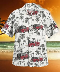 Floral Park New York Bellerose Terrace Fire Department Hawaiian Shirt