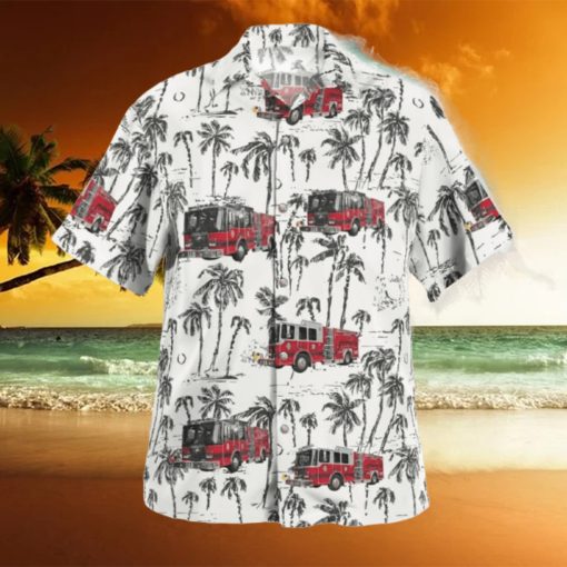 Floral Park New York Bellerose Terrace Fire Department Hawaiian Shirt