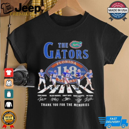 Florida Gators 118 Years Of The Gators 1906 2024 Thank You Shirt