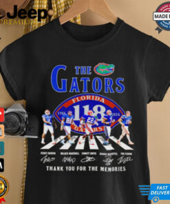 Florida Gators Abbey Road 118 Years Of The Gators 1906 2024 Thank You For The Memories shirt