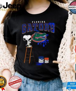 Florida Gators Snoopy Painting Shirt