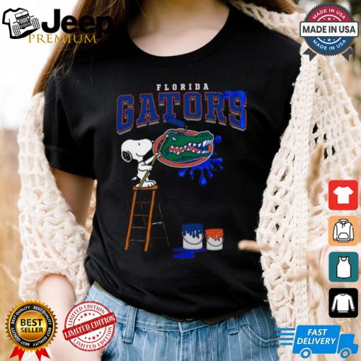 Florida Gators Snoopy Painting Shirt