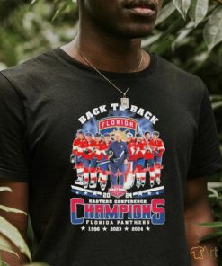 Florida Panthers 2024 Eastern Conference Champions 3 Times Back To Back T Shirt