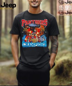 Florida Panthers 2024 stanley cup champions vintage shirt