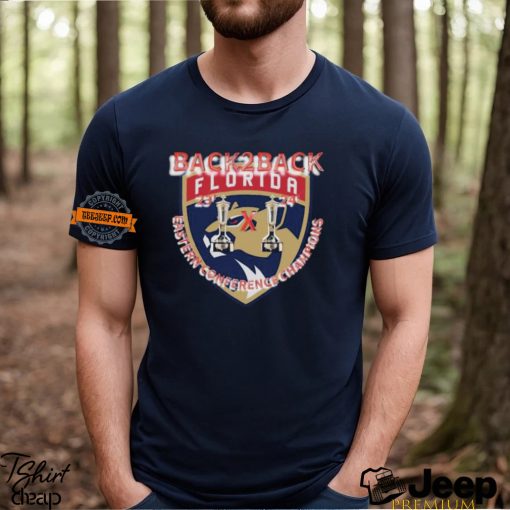 Florida Panthers Back 2 Back 2023 2024 Eastern Conference Champions Logo shirt