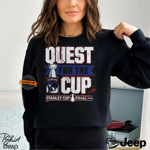 Florida Panthers Fanatics 2024 Stanley Cup Final Quest T Shirt