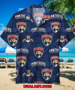 Florida Panthers Ice Hockey Team Unisex Hawaiian Shirt