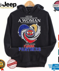 Florida Panthers Never Underestimate A Woman And Love 2024 shirt