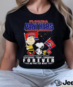 Florida Panthers Yesterday – Today – Tomorrow Forever No Matter What T Shirt