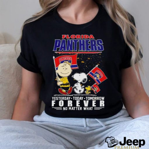 Florida Panthers Yesterday – Today – Tomorrow Forever No Matter What T Shirt