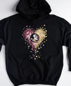 Florida State Seminoles Crystal Heart Shirt