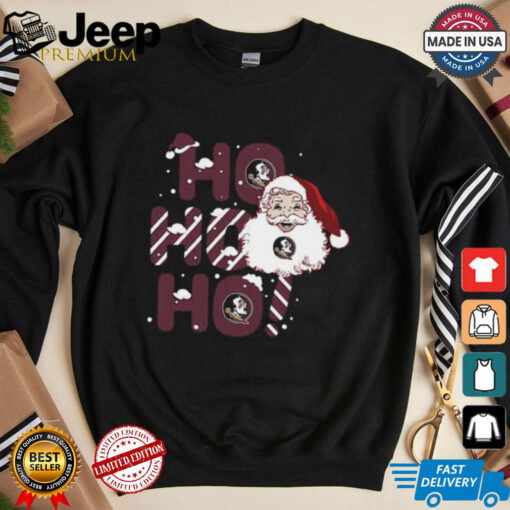 Florida State Seminoles Ho Ho Ho Santa Claus Christmas shirt