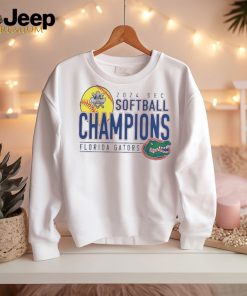 Florida gators fanatics unisex 2024 sec softball conference tournament champions base stealer shirt