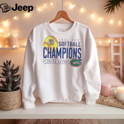 Florida gators fanatics unisex 2024 sec softball conference tournament champions base stealer shirt