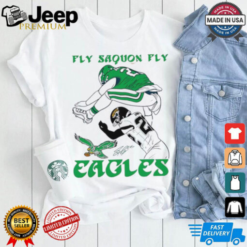 Fly Saquon Fly Eagles Saquon Barkley The Reverse Hurdle Jarrian Jones shirt