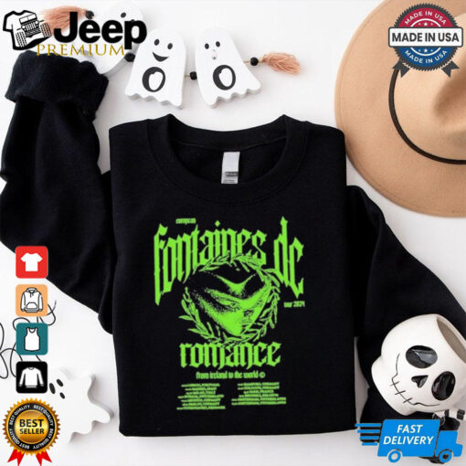 Fontaines D.C EU From Ireland To The World Tour 2024 T Shirt