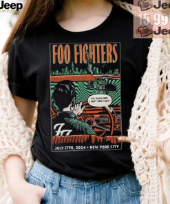 Foo Fighters Citi Field New York City 7 17 24 Poster Shirt