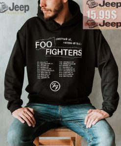 Foo Fighters Everything Or Nothing at All Tour 2024 Shirt