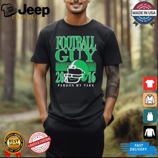 Football Guy Helmet Shirt