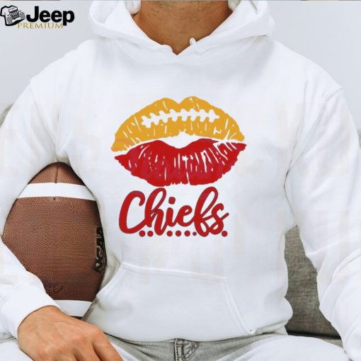 Football Lips Kansas City Chiefs Shirt