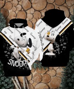 For Snoopy Lovers Love Life And Naughty 3D Hoodie Unique T Shirt