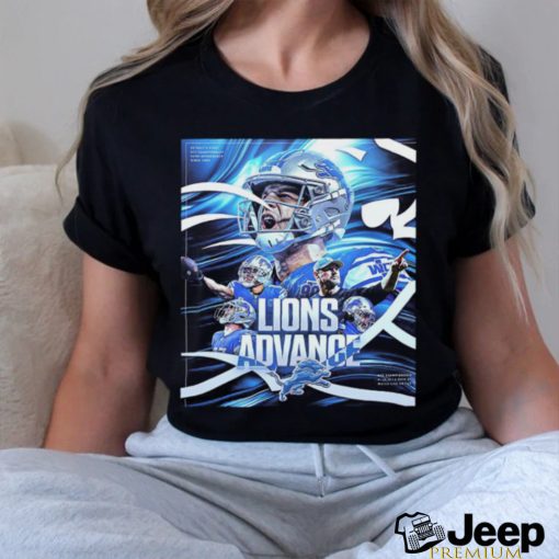 For The First Time In 31 Seasons Detroit Lions Are Headed To The NFC Championship Game Classic T Shirt