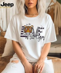 For the love of the tigers baseball shirt