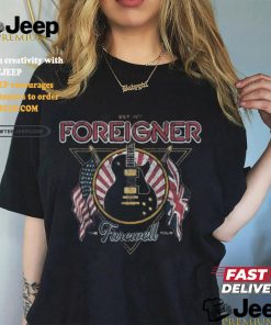 Foreigner Band 90s Vintage Foreigner Farewell Tour 2024 Shirt