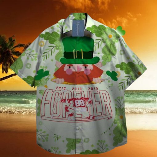 Forever Lucky LePrechaun St. Patrick day Hawaiian Shirt Lei