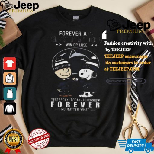 Forever a penn state nittany lions fan win or lose yesterday today tomorrow forever shirt