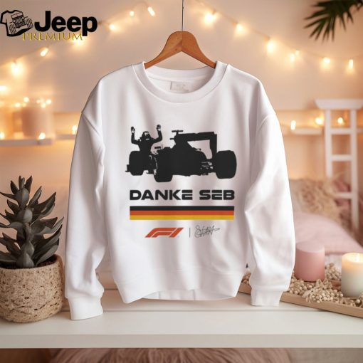 Formula 1 Danke Seb Shirt Sebastian Vettel Shirt