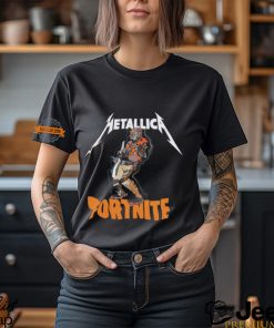 Fortnite X Metallica Fire T Shirt