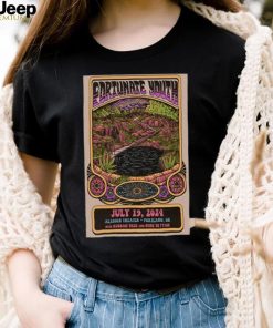 Fortunate Youth July 19 2024 Aladdin Theatre Portland OR Poster Shirt