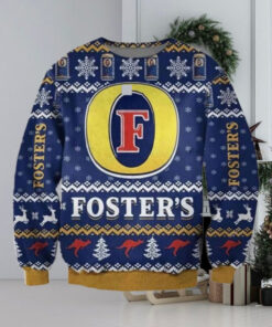 Fosters Beer Ugly Christmas Sweater