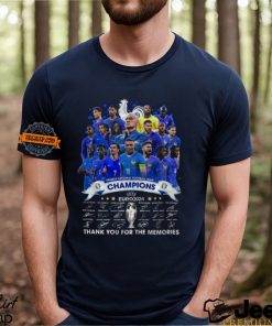 France National Football Team Champions UEFA Euro 2024 Thank You For The Memories T Shirt