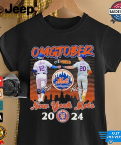 Francisco Lindor And Pete Alonso New York Mets OMGTOBER 2024 Shirt