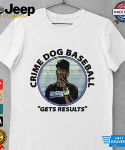 Fred McGriff_ Crime Dog Baseball Shirt, Tampa Bay shirt