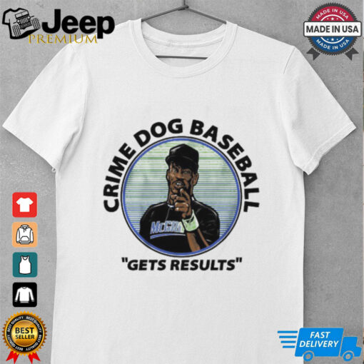 Fred McGriff_ Crime Dog Baseball Shirt, Tampa Bay shirt