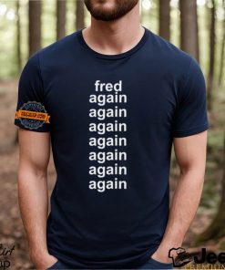 Fred Taylor Wearing Fred Again Again Again Again Again Again Tee Shirt