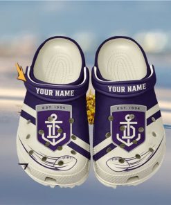 Fremantle Football Club AFL Classic Custom Name Crocs Clogs Shoes