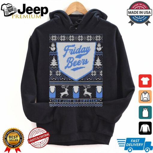 Friday Beers Holiday Ugly Christmas 2024 T shirts