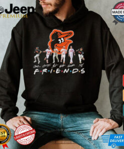 Friends Baltimore Orioles Players Signatures Shirt