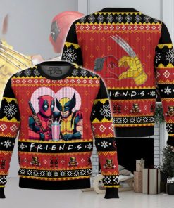 Friends Deadpool and Wolverine Ugly Sweater