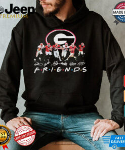 Friends Georgia Bulldogs Teams Players Signatures Shirt