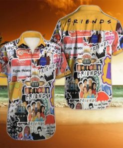 Friends Hawaiian Shirt Style Gift For Men And Women