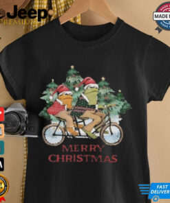 Frog and Toad Merry Christmas 2024 Shirt