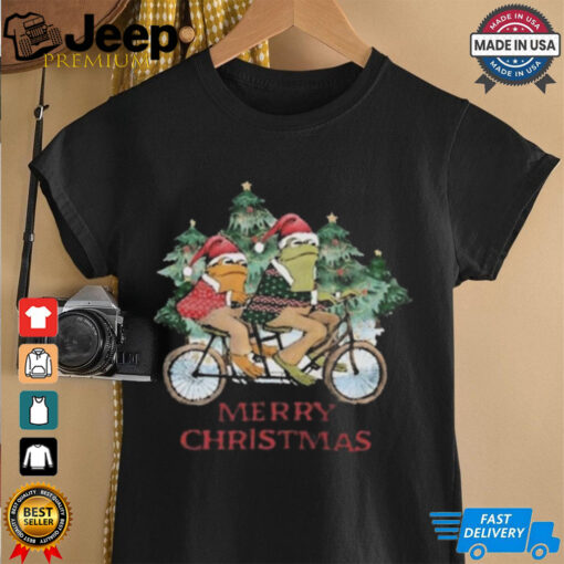 Frog and Toad Merry Christmas 2024 Shirt